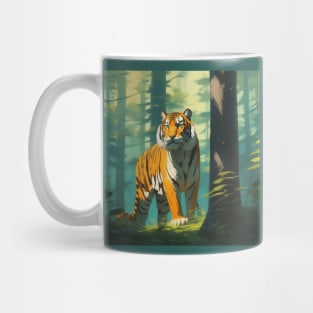 Beautiful Tiger in the jungle Mug